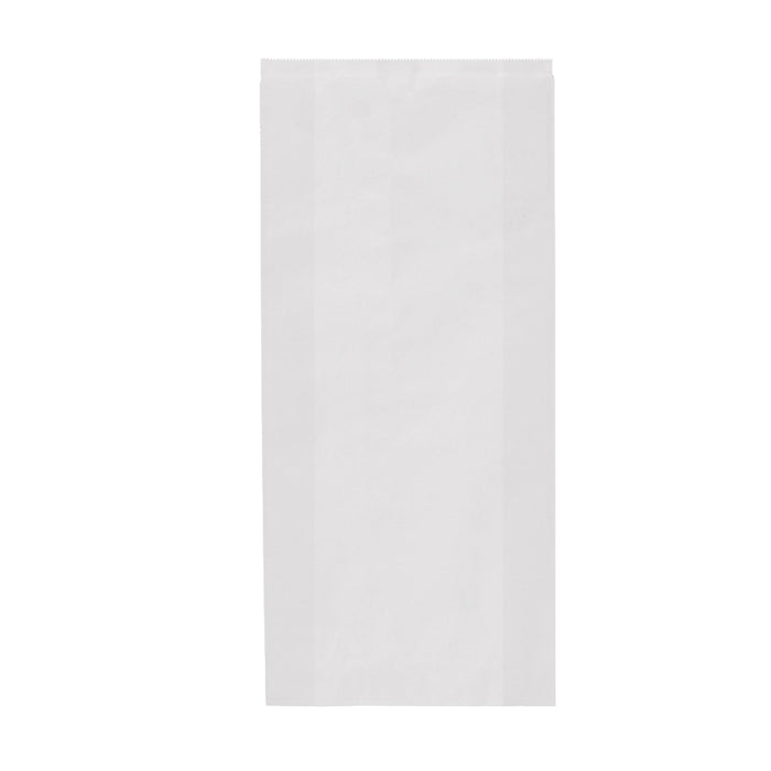 Paper bakery bag - white 20 x 7 x 42 cm