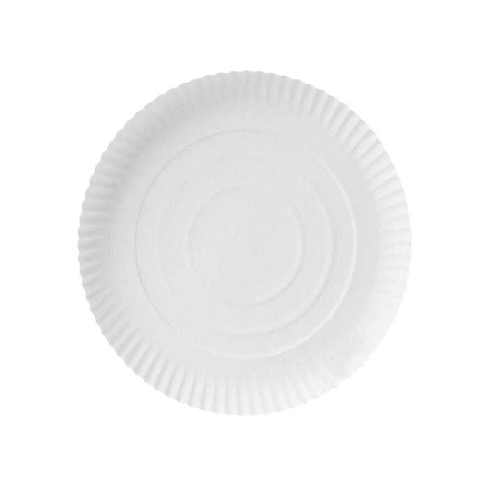Paper bowl - round white 30 x 2 cm