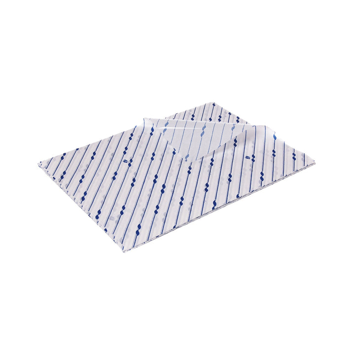 Paper wrapping paper - blue 25 x 33 cm