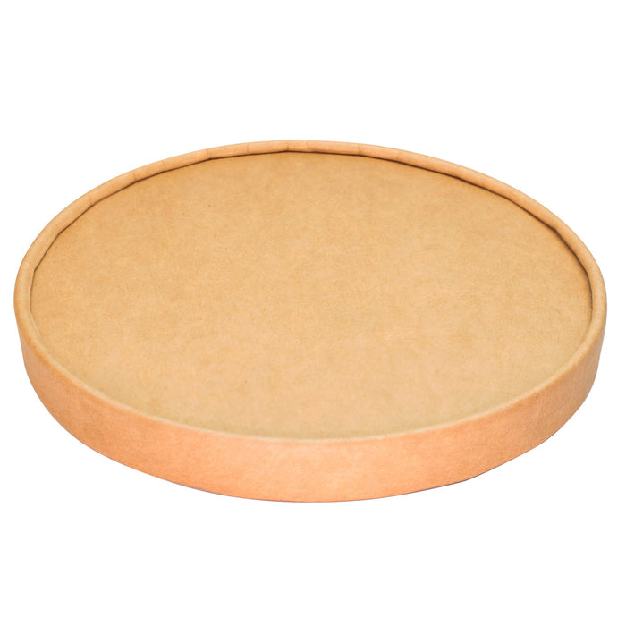 Paper lid brown (suitable for salad bowl 1300ml)