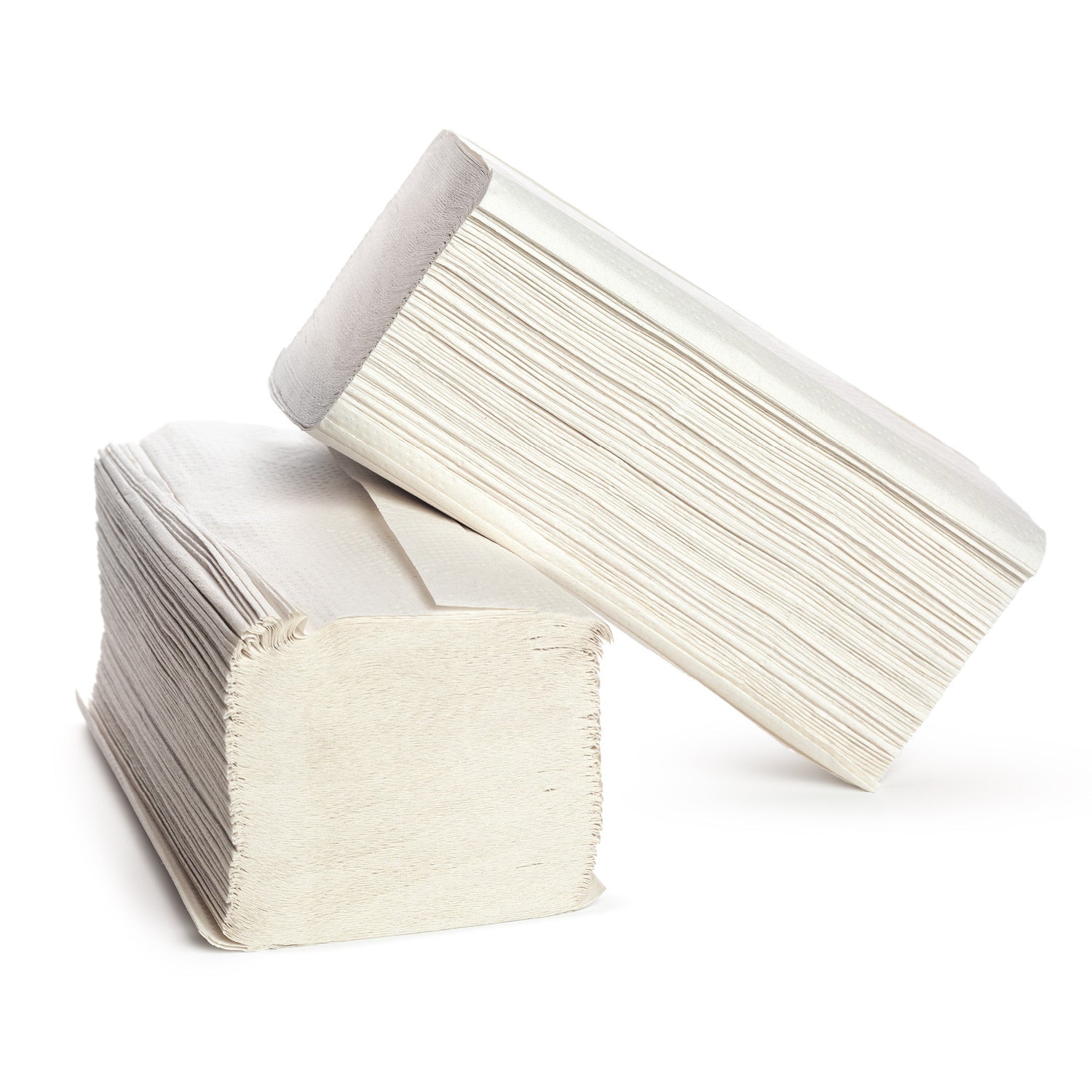 KURTT 1000 Papierhandtücher Für Spender – 4x 250 Blatt, 1-lagig, 25x23 Cm, ZZ/V-Falz – Grau, Für Büro, Praxis & Co.