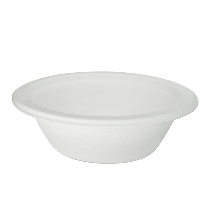 Bagasse bowl - 350ml (round, white)