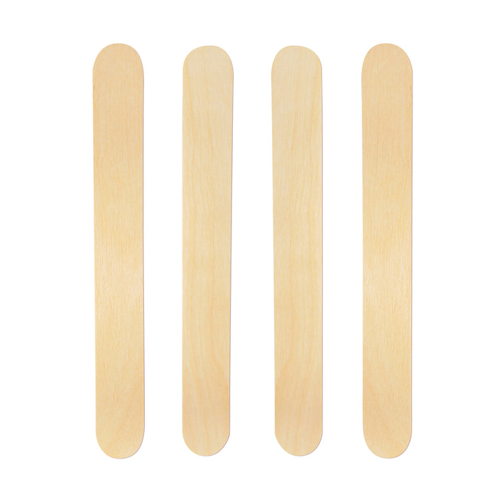 Birch Wood Ice Cream Sticks/Spatula - 15cm