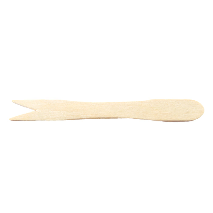Dřevěné hranolky - vidlička na ovoce / hranolky (8,5 cm)