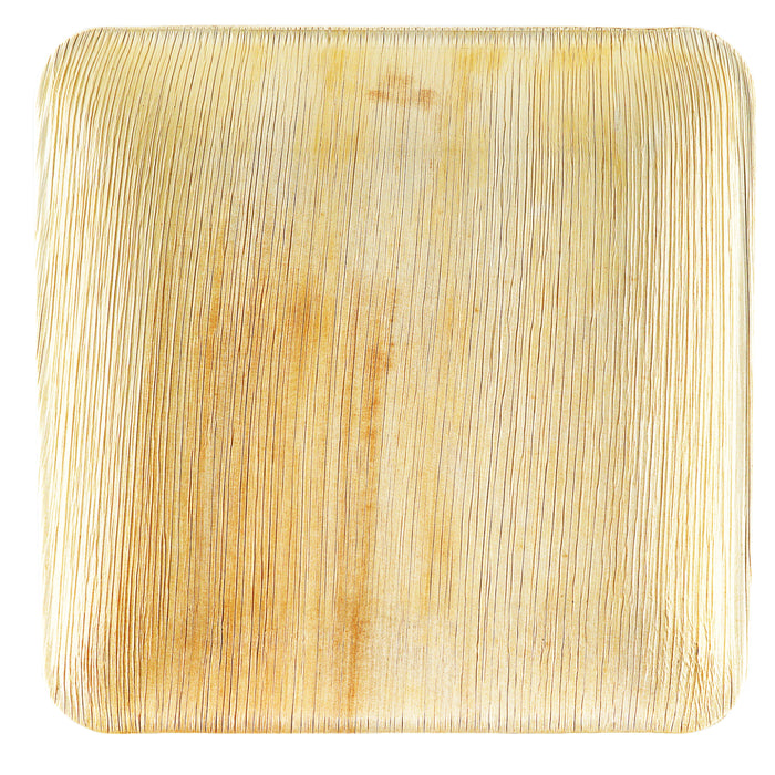 Palm leaf square plate 25 x 25 cm