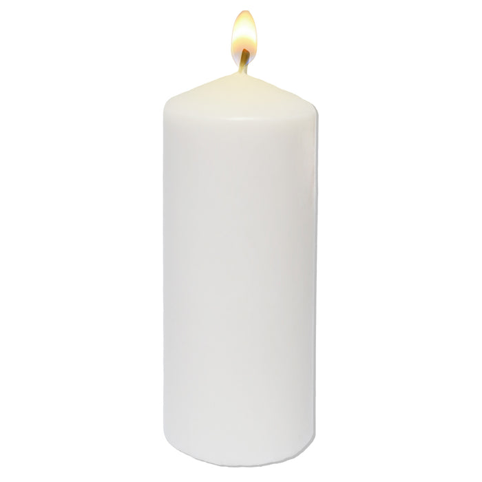 Pillar candle Large candle (13 cm) white Ø 6 cm