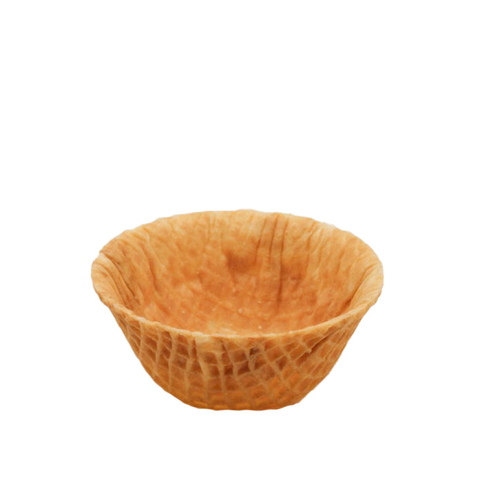 Vegan mini waffle cups 55ml (330 pieces; 1 carton) sundae waffle waffle bowl