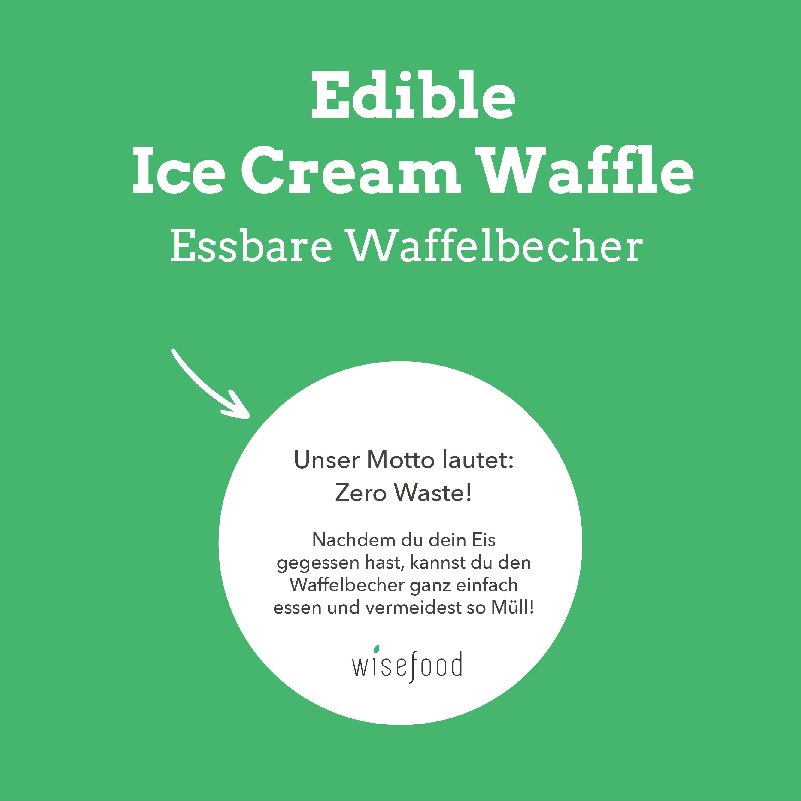 LILIAO Ausstechform Eiswaffel | 6,1 X 10,7 Cm, Aus Edelstahl | Für Kekse, Fondant & Deko – Spülmaschinenfest & Lebensmittelecht