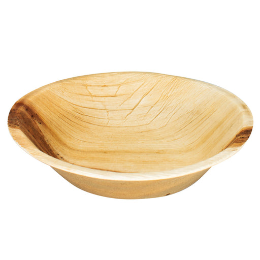Palmblatt-Schale, rund, Ø 16,5 cm, beige
